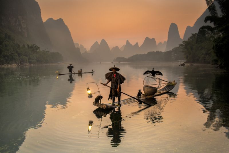 Li river fishermen